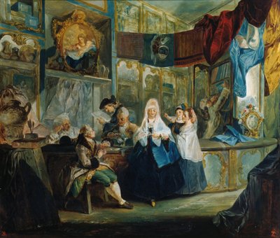 The Shop, 1772 by Luis Paret y Alcazar