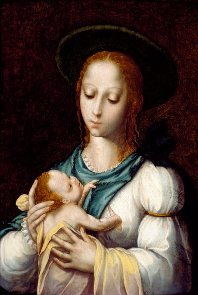 The Virgin and Child by Luis de Morales