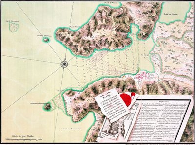 S. Phelipe de Porto Bello by Luis de Surville