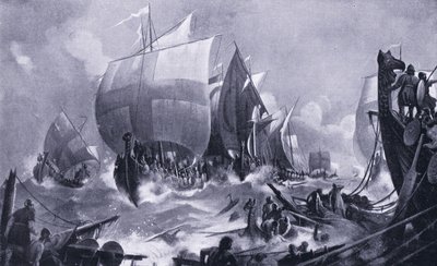 The Battle of Helge River AD1025 by M. Mackinlay