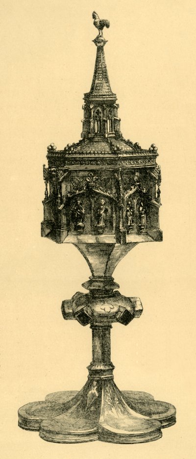 Copper Gilt Pyx by M Sullivan