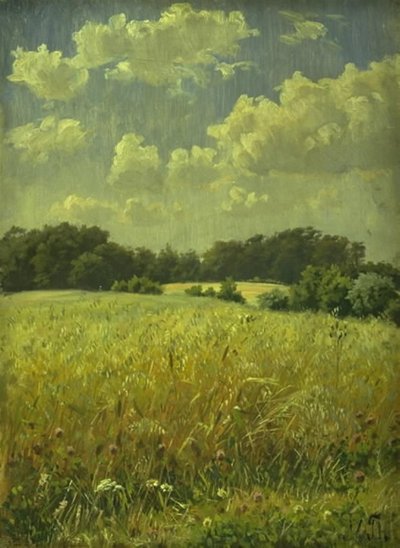 A Sea Field by M. Therkildsen