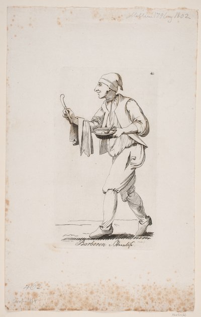 The Barber in Steenløse by M. W. Schmith