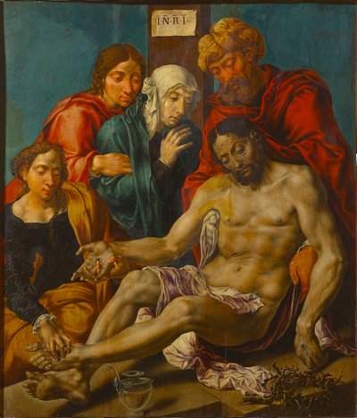 The Deposition by Maarten Jacobsz Heemskerck van