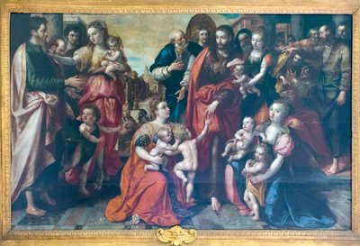 Jesus Among Children by Maarten de Vos