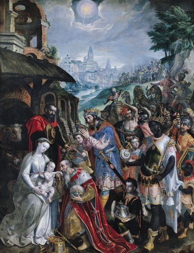 The Adoration of the Magi by Maarten de Vos