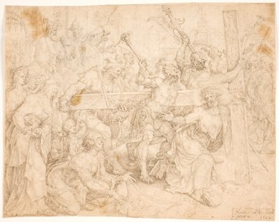 Christ Bearing His Cross by Maarten van Heemskerck