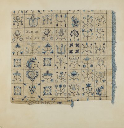 Coverlet by Mae A. Clarke