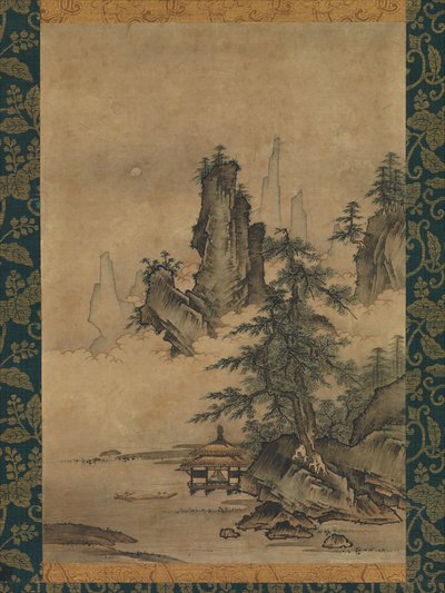 Landscape, 16th century by Maejima Soyu
