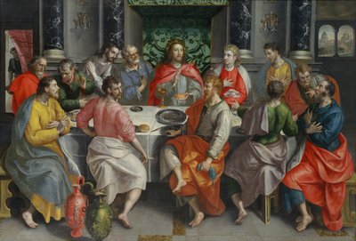 The Last Supper by Maerten Vos de