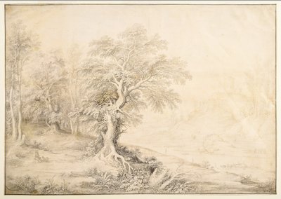 River Landscape by Maerten de Cock