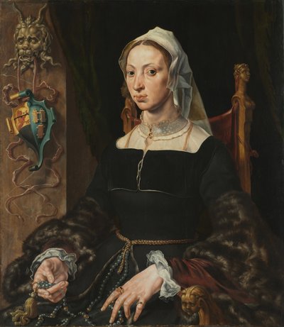 Portrait of Machtelt Suijs by Maerten van Heemskerck