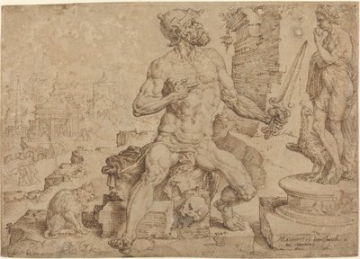 Simeon the Patriarch by Maerten van Heemskerck