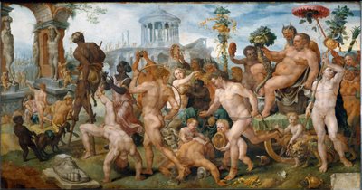 Triumphal Procession of Silene by Maerten van Heemskerck