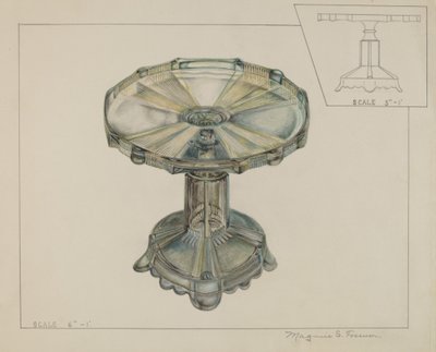Glass Cake Stand by Magnus S. Fossum