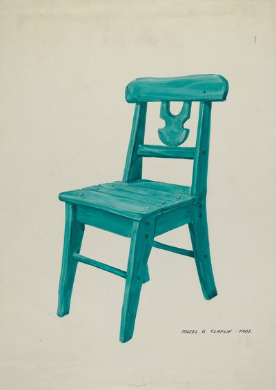 Chair by Majel G. Claflin
