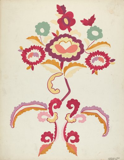 Design from a Proposed Portfolio by Majel G. Claflin