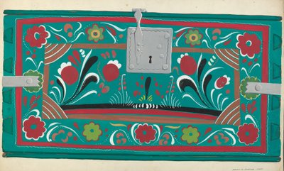 Painted Chest by Majel G. Claflin