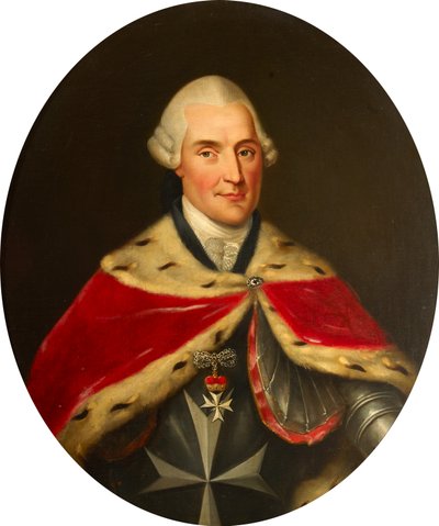 Grand Master Ferdinand von Hompesch by Maltese School