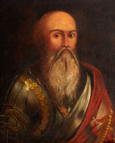 Grand Master Jean de Lastic by Maltese School