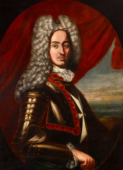Grand Master Raimon de Perellos by Maltese School