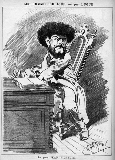 Jean Richepin (1849-1926), French Writer by Manuel Luque