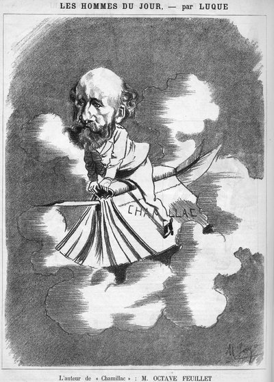 Octave Feuillet (1821-1890), French Writer by Manuel Luque
