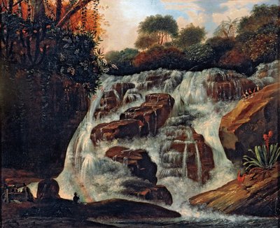 Great Tijuca Waterfall by Manuel de Araújo Porto Alegre