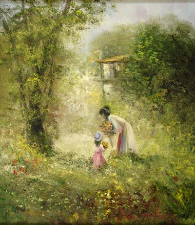 Garden Scene by Maoliid
