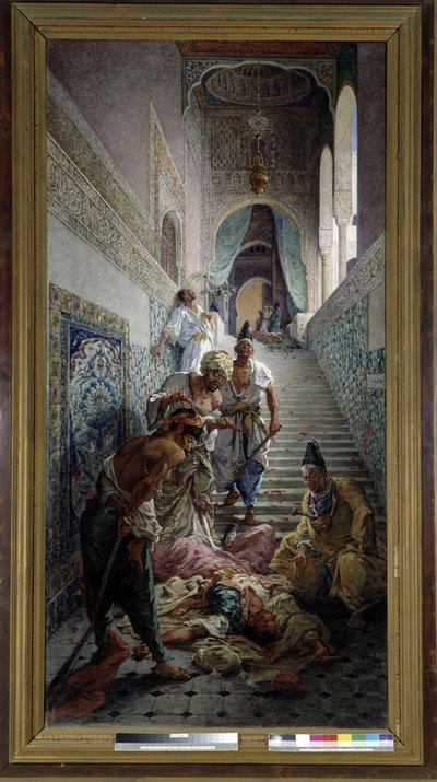 A Drama in the Seraglio by Marc Alfred Chataud