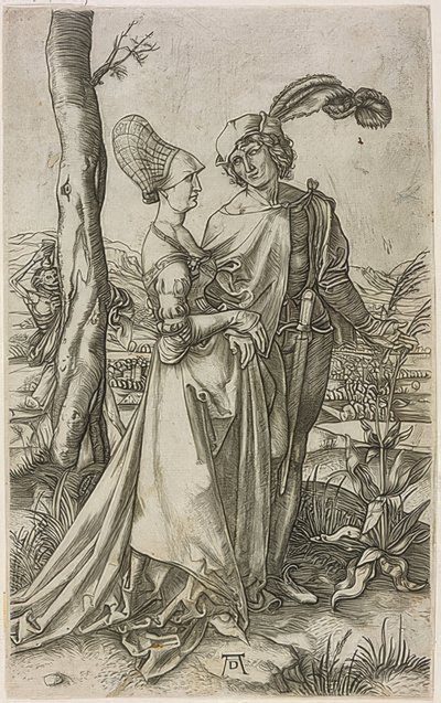 The Walk by Marcantonio Raimondi