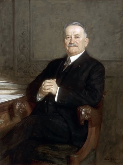 Portrait of Gaston Doumergue, 1863-1937 by Marcel Andre Baschet