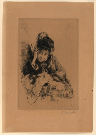 Madame Desboutin by Marcellin Desboutin