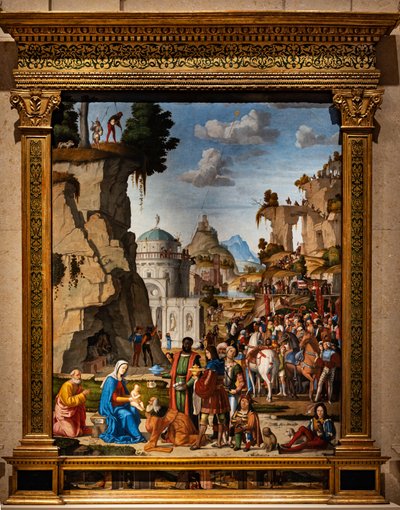 Adoration by the Wise Men by Marcello Fogolino