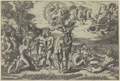 The judgment of Paris by Marco Dente