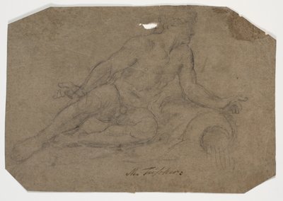 Reclining River God by Marcus Tuscher