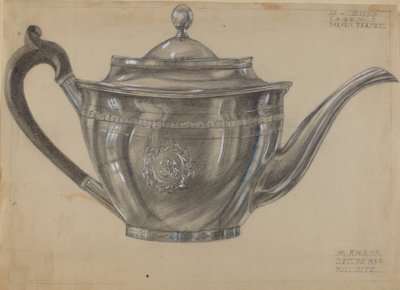 Silver Teapot by Margaret Knapp