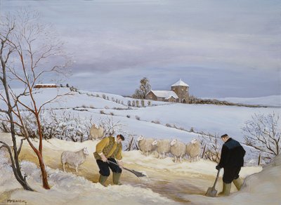 Clearing the Snow by Margaret Loxton