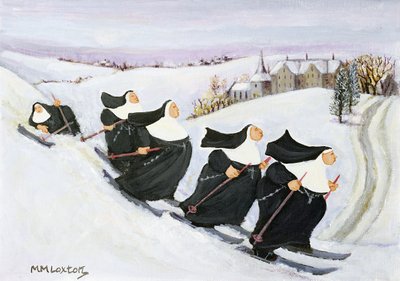 Skiing by Margaret Loxton