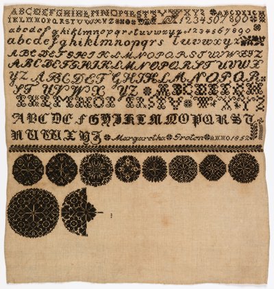 Sampler by Margaretha Graten