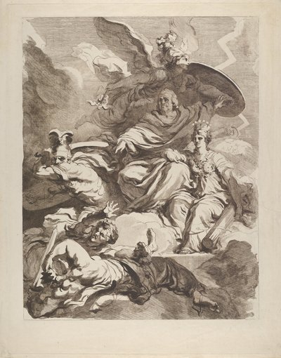 The Genius of Franklin, 1778 by Marguerite Gerard