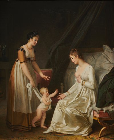 The Nursing Mother by Marguerite Gerard