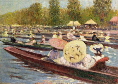 The Regatta by Marguerite Rousseau