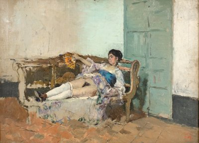 Carmen Bastián by Marià Fortuny Marsal