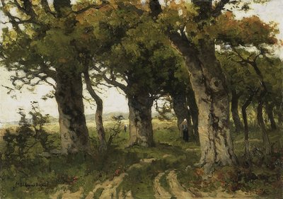 Oak Avenue in Late Summer by Maria Bilders van Bosse