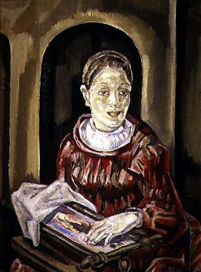 The Needlewoman by Maria Blanchard