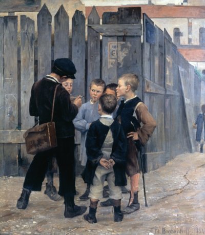 The Meeting by Maria Konstantinowka Bashkirtseff