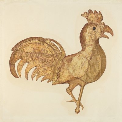 Weather Vane: Rooster by Marian Page