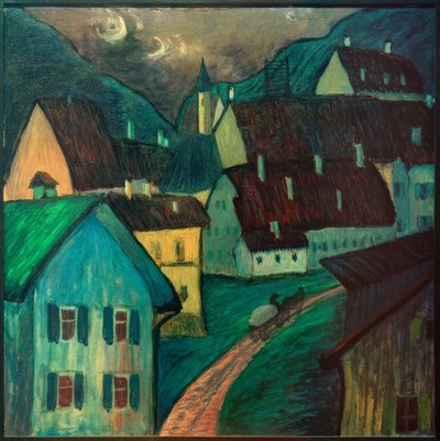 Evening in Murnau by Marianne von Werefkin