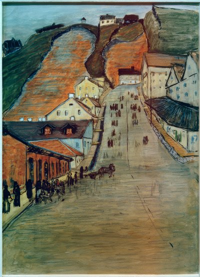 The Green Mountain by Marianne von Werefkin